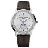 Frederique Constant Brown Leather Strap Men Watch FC-206S3S6