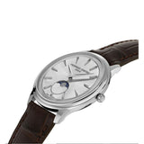 Frederique Constant Brown Leather Strap Men Watch FC-206S3S6