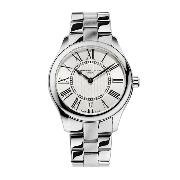 Frederique Constant Classics Quartz Stainless Steel Women's Watch FC-220MS3B6B