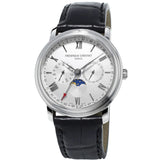 Frederique Constant Classic Black Leather Strap Men Watch FC-270SW4P6