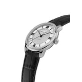 Frederique Constant Black Leather Strap Men Watch FC-301S3B6