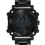 Infantry Analogue-Digital Black Stainless Steel Strap Men Watch FS-011-BLK-BS