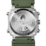 Infantry Analogue-Digital Green Silicone Strap Men Watch FS-011-S-GR