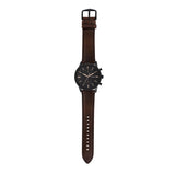 Fossil Townsman Brown Leather Strap Men Watch FS5437