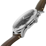 Fossil Townsman Chronograph Brown Leather Strap Men Watch Set FS5967SETP