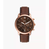 Fossil Neutra Chronograph Brown Leather Men's Watch FS6026P