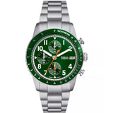 Fossil Sport Tourer Chronograph Green Dial Men Watch FS6048