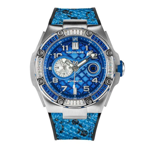 NSquare Snake Special Edition Automatic Swarovski Crystal Men's Watch - G0473-N51.7