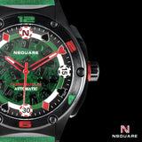 NSquare Casino Royale Limited Edition Automatic 21 Jewels Limited Edition Men's Watch - G0544-N40.1 GREEN STRAP