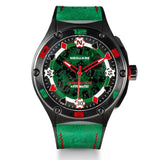 NSquare Casino Royale Limited Edition Automatic 21 Jewels Limited Edition Men's Watch - G0544-N40.1 GREEN STRAP