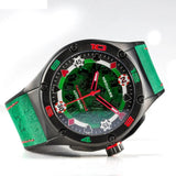 NSquare Casino Royale Limited Edition Automatic 21 Jewels Limited Edition Men's Watch - G0544-N40.1 GREEN STRAP