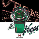 NSquare Casino Royale Limited Edition Automatic 21 Jewels Limited Edition Men's Watch - G0544-N40.1 GREEN STRAP