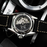 AG Collective The Ma Chao San Guo Series Black Leather Strap Men Watch G 8040 SAN-DEA