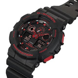 Casio G-Shock Chronograph Black Dial Men Watch GA-100BNR-1ADR-P