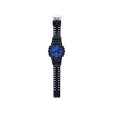 Casio G-Shock Blue Dial Resin Strap Men Watch GA-100BP-1ADR