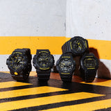 Casio G-Shock Black Dial Resin Strap Men Watch GA-100CY-1ADR