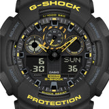 Casio G-Shock Black Dial Resin Strap Men Watch GA-100CY-1ADR