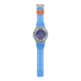 Casio G-Shock Digital-Analogue Blue Resin Strap Unisex Watch GA-100EU-8A2DR-P