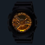 Casio G-Shock Black Resin Strap Men Watch GA-110CD-1A9DR-P