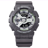 Casio G-Shock Digital-Analogue Gray Resin Strap Men Watch GA-110HD-8ADR