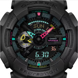 Casio G-Shock Digital-Analogue Black Resin Strap Men Watch GA-110MF-1ADR-P