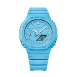 Casio G-Shock Blue Resin Strap Men Watch GA-2100-2A2DR-P