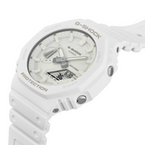 Casio G-Shock White Resin Strap Men Watch GA-2100-7A7DR-P