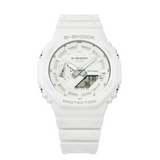 Casio G-Shock White Resin Strap Men Watch GA-2100-7A7DR-P