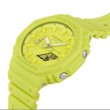 Casio G-Shock Mint Green Resin Strap Men Watch GA-2100-9A9DR-P