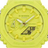 Casio G-Shock Mint Green Resin Strap Men Watch GA-2100-9A9DR-P