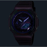 Casio G-Shock Purple Resin Strap Men Watch GA-2100AH-6ADR-P