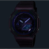 Casio G-Shock Purple Resin Strap Men Watch GA-2100AH-6ADR