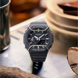 Casio G-Shock Black Resin Strap Men Watch GA-2100PTS-8ADR