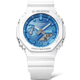 Casio G-Shock White Resin Strap Unisex Watch GA-2100WS-7ADR-P