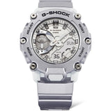 Casio G-Shock Metallic Silver Dial & Strap Men Watch GA-2200FF-8ADR