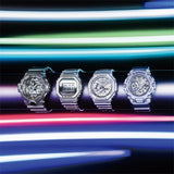 Casio G-Shock Metallic Silver Dial & Strap Men Watch GA-2200FF-8ADR