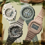 Casio G-Shock Digital-Analogue Resin Strap Unisex Watch GA-2200NC-7ADR