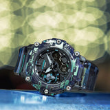 Casio G-Shock Multicolor Resin Strap Men Watch GA-2200NN-1ADR-P