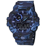 CASIO G-SHOCK GA-700CM-2ADR DIGITAL QUARTZ BLUE CAMO RESIN MEN'S WATCH