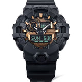 Casio G-Shock Digital-Analogue Black Resin Strap Men Watch GA-700RC-1ADR-P