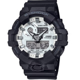 Casio G-Shock Digital-Analogue Black Resin Strap Men Watch GA-700WD-1ADR