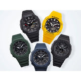 Casio G-Shock Black Dial & Resin Strap Men Watch GA-B2100-1ADR