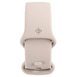 Fitbit Charge 6, Porcelain/Silver Silicone Strap Unisex Smartwatch GA05185-AP