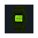 Casio G-Shock Digital Bluetooth Connects Green Resin Strap Men's Watch GD-B500S-3DR