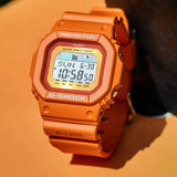 Casio G-Shock G-Lide Digital Orange Resin Strap Unisex Watch GLX-S5600-4DR