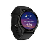 Garmin Venu 3 Slate Stainless Steel Bezel with Black Case Unisex Smartwatch GM-010-02784-51