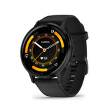 Garmin Venu 3 Slate Stainless Steel Bezel with Black Case Unisex Smartwatch GM-010-02784-51