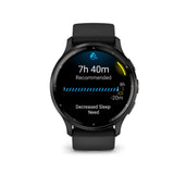 Garmin Venu 3 Slate Stainless Steel Bezel with Black Case Unisex Smartwatch GM-010-02784-51