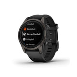 Garmin Epix Pro (Gen2) Black Silicone Unisex Smartwatch GM-010-02802-37