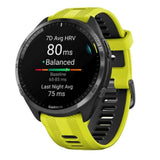 Garmin Forerunner Yellow Silicone Strap Unisex Smartwatch GM-010-02809-82